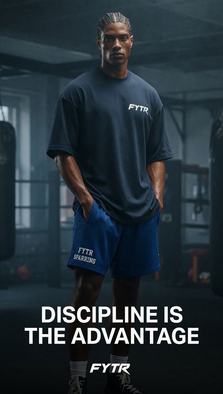 FYTR Core Tee — Washed Navy