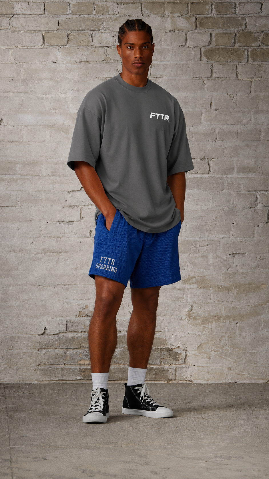 FYTR Core Tee — Charcoal