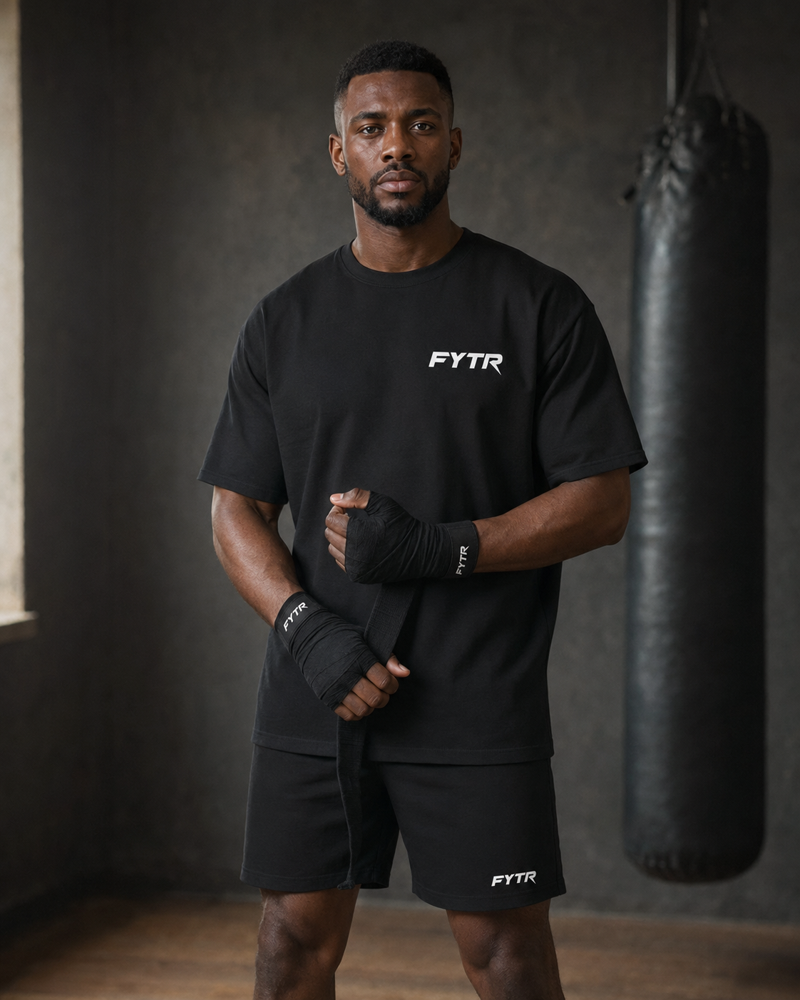 FYTR Core Training T-Shirt — Black