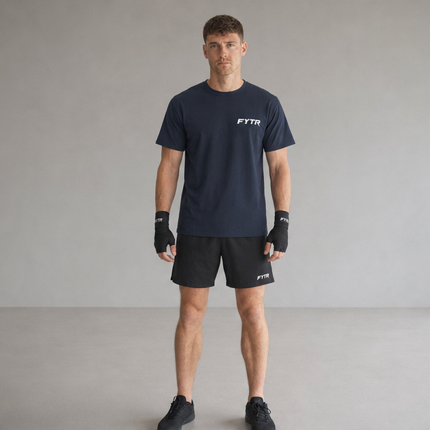FYTR Core Training T-Shirt — Washed Navy